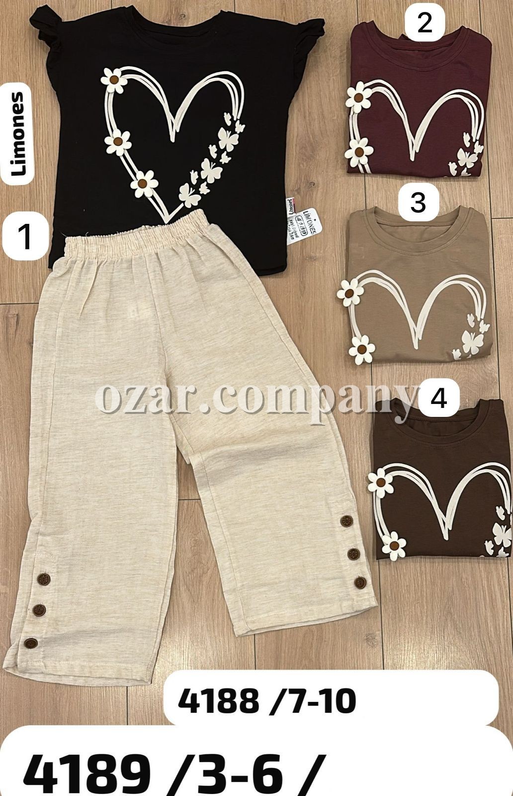 Костюм Для Девочки Limones (3-4-5-6лет) 