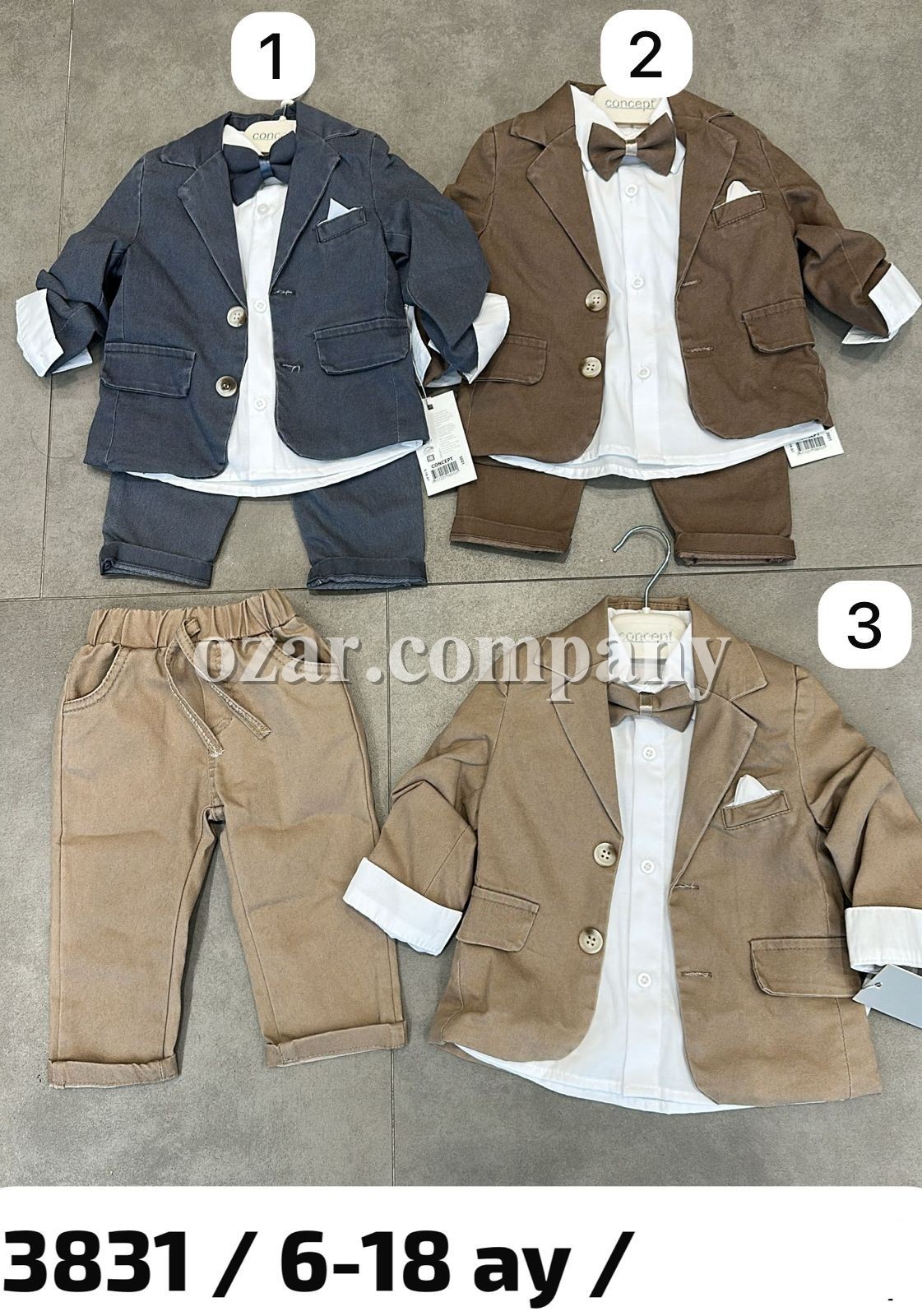 Костюм Тройка Для Мальчика Concept (6-9-12-18мес.)