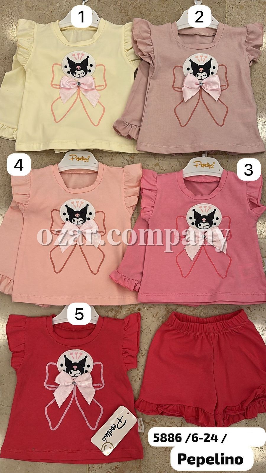 Костюм Для Девочки Pepelino (6-12-18-24мес.) 