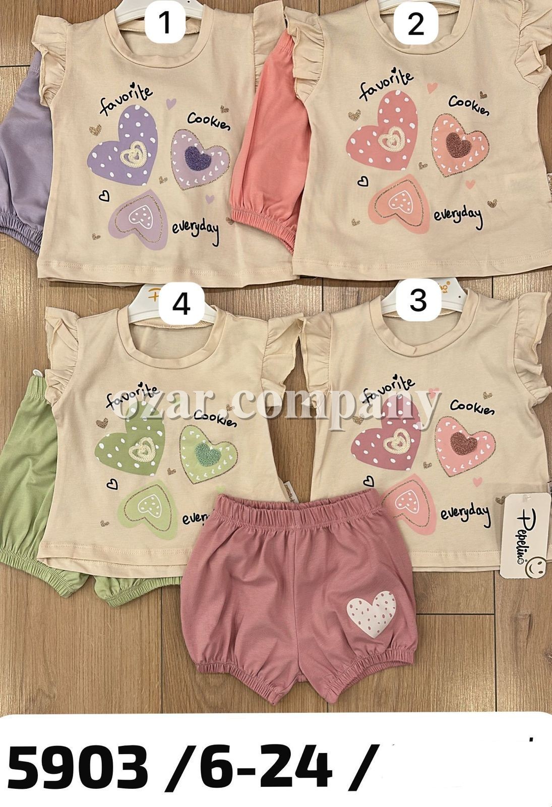 Костюм Для Девочки Pepelino (6-12-18-24мес.) 