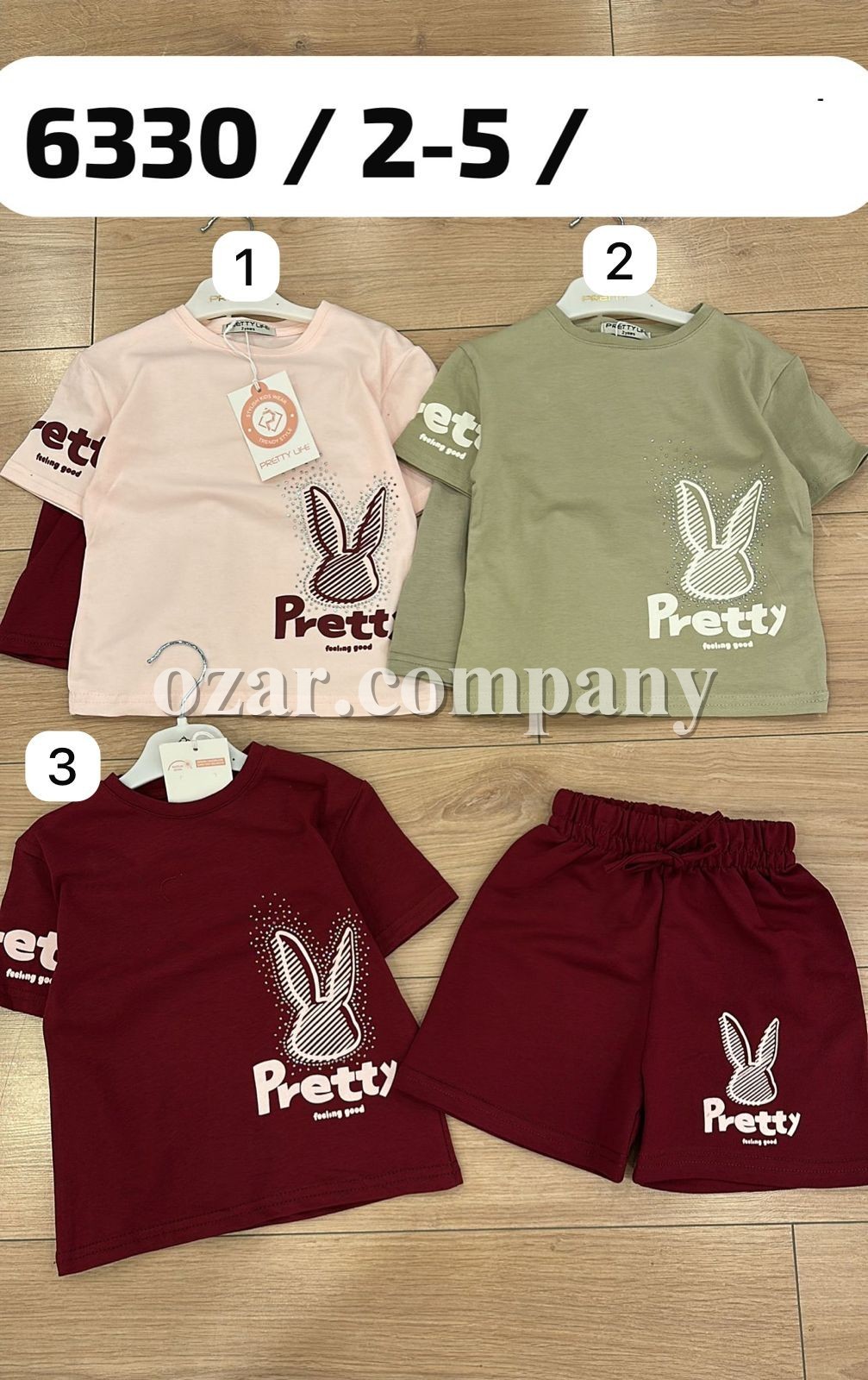 Костюм Для Девочки Pretty Life (2-3-4-5лет)