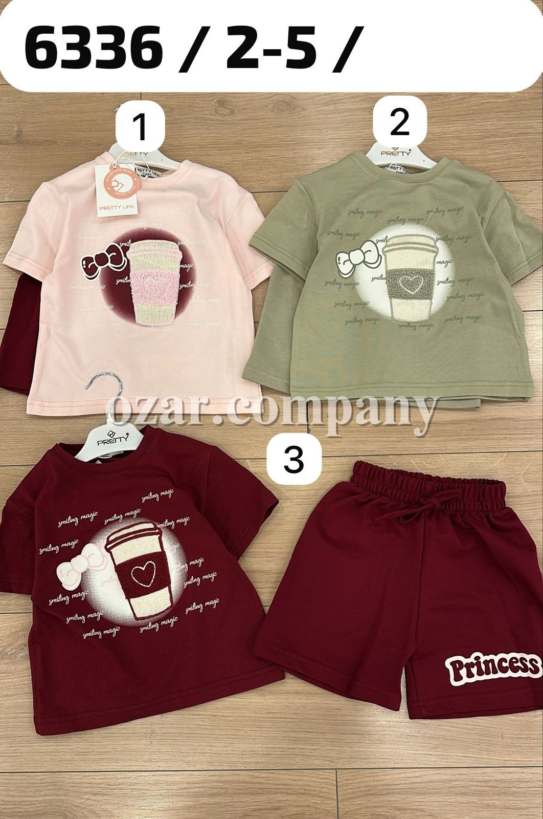 Костюм Для Девочки Pretty Life (2-3-4-5лет)