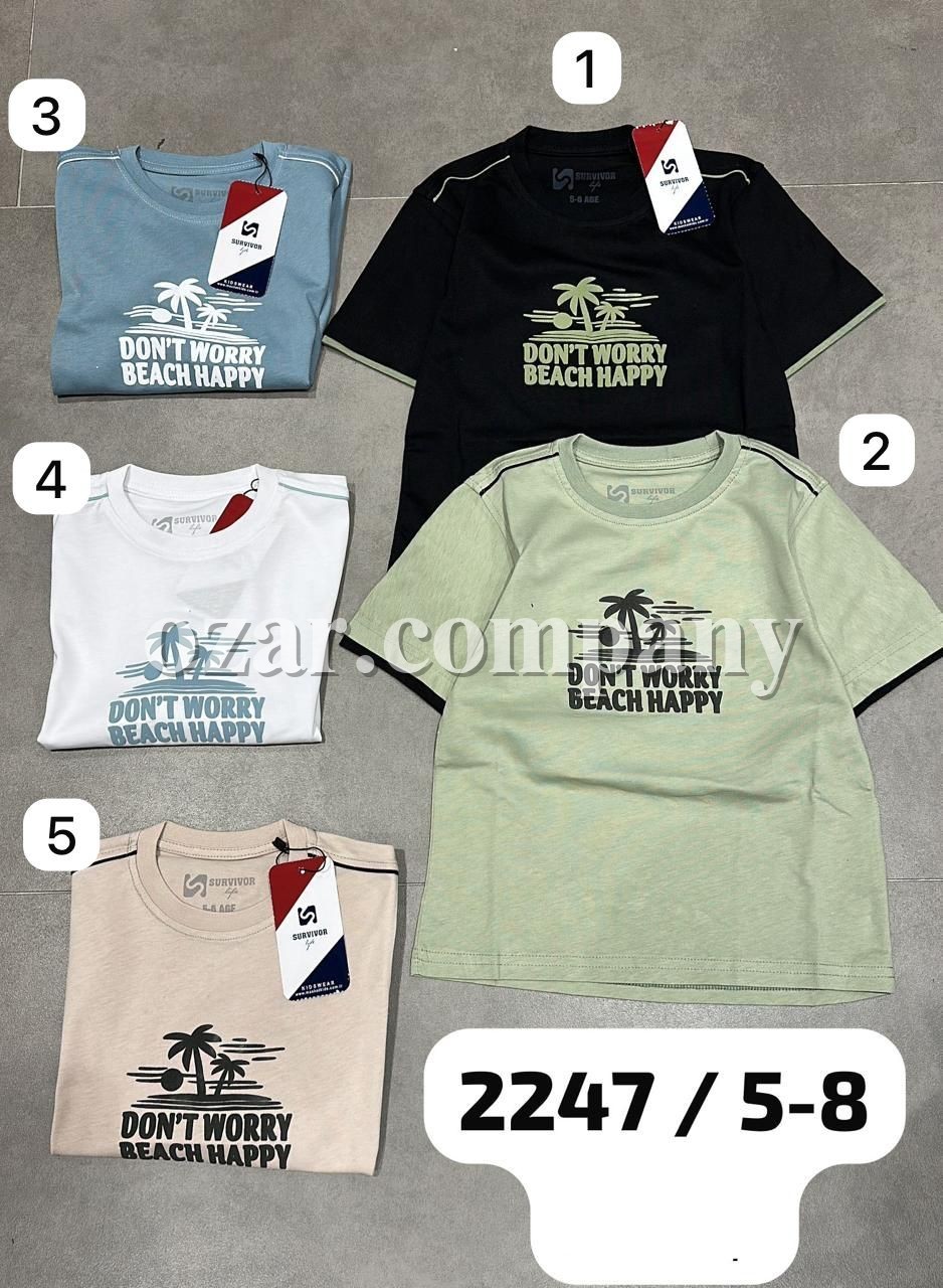 Футболка Для Мальчика Survivor (5-6-7-8лет) 