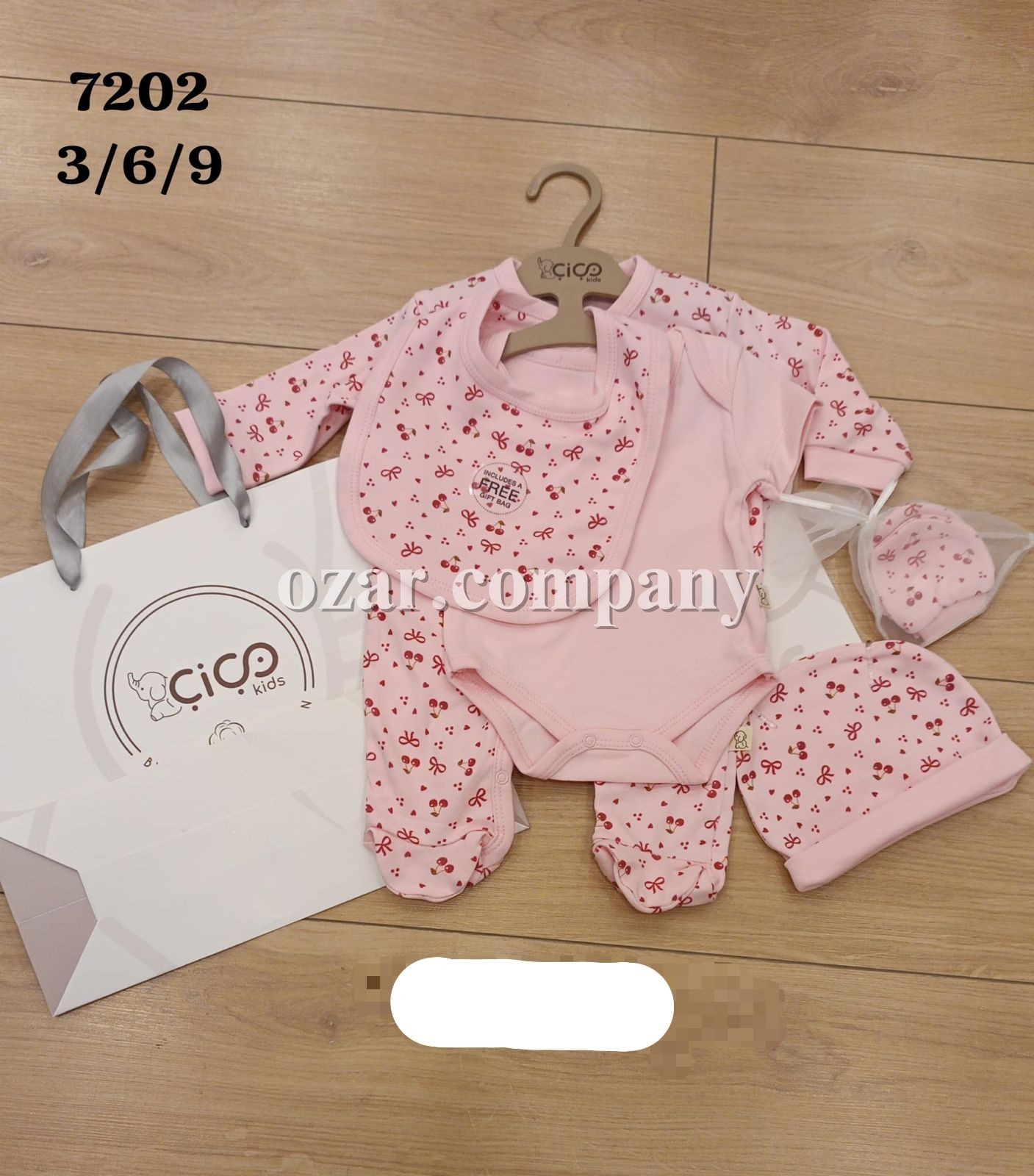 Комплект Для Девочки Cico Kids (0-3/3-6/6-9мес.)