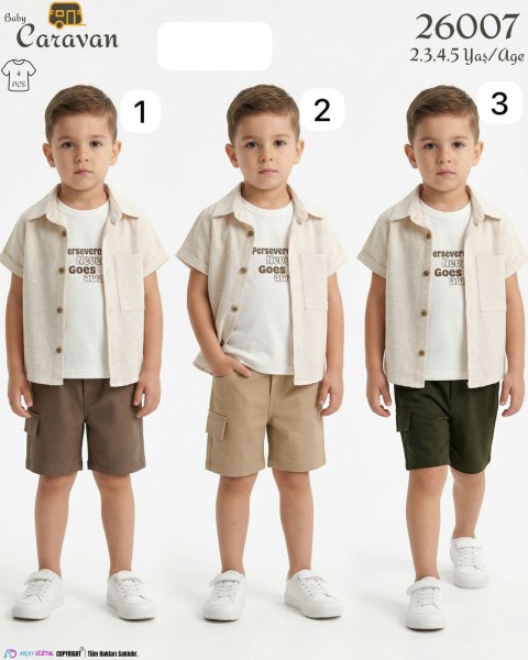 Костюм Тройка Для Мальчика Caravan (2-3-4-5лет)