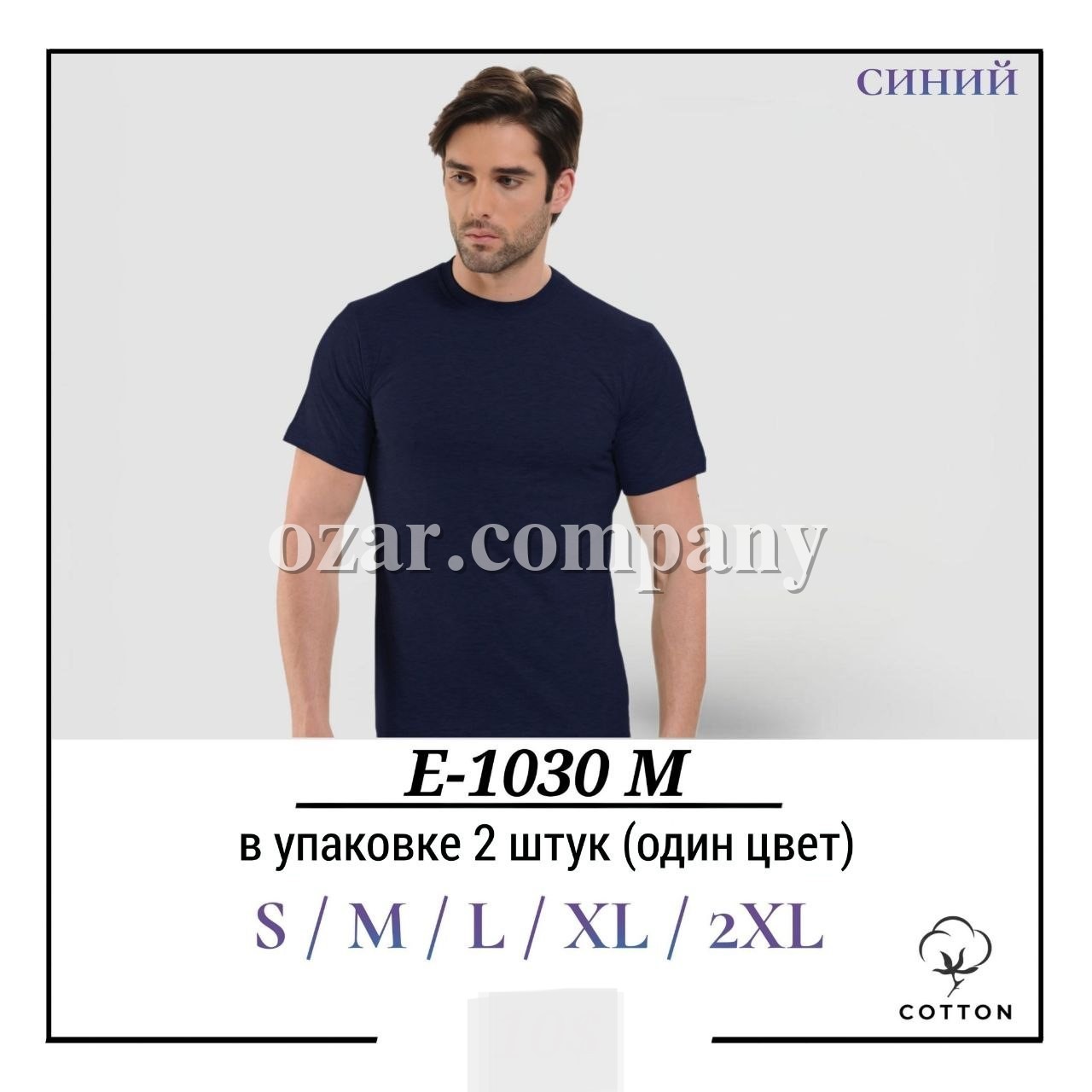 Футболка Мужская Котон Pier Lone (S/M/L/XL/2XL)