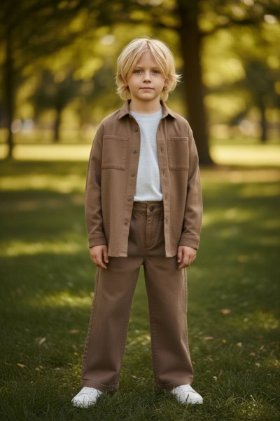 Штаны Лён Котон Для Мальчика Golf Club (9-10-11-12-13-14лет) 