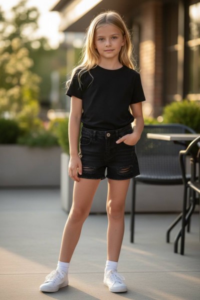 Джинсовые Шорты Для Девочки Golf Club (9-10-11-12-13-14лет) 