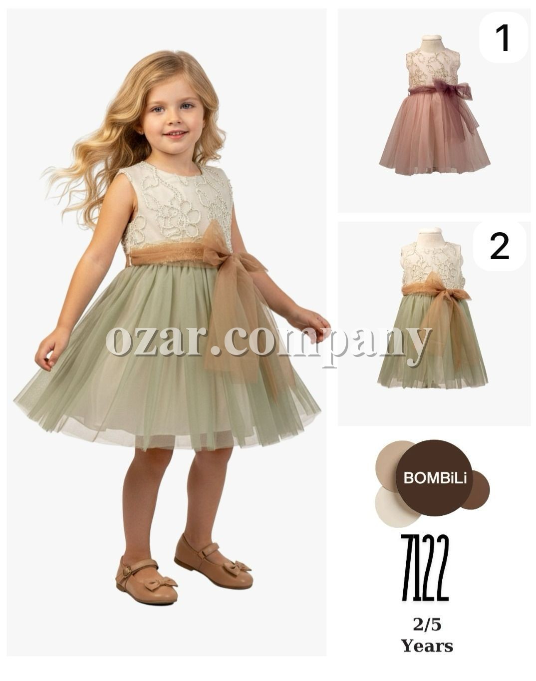 Платье Для Девочки Bombili (2-3-4-5лет)