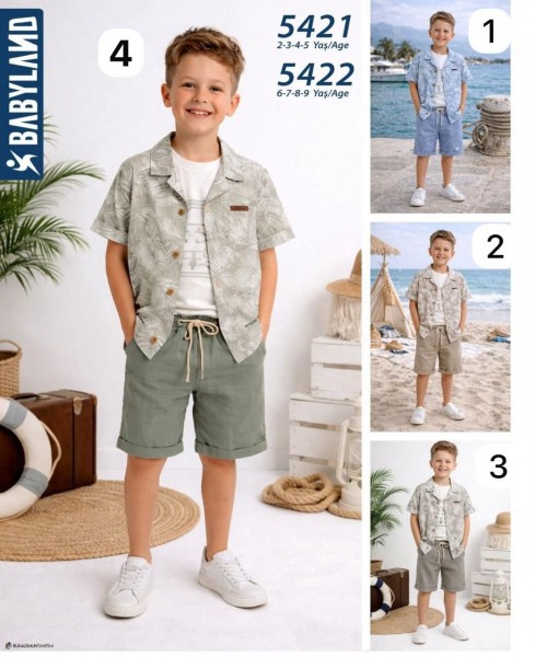 Костюм Тройка Для Мальчика Babyland (2-3-4-5лет)