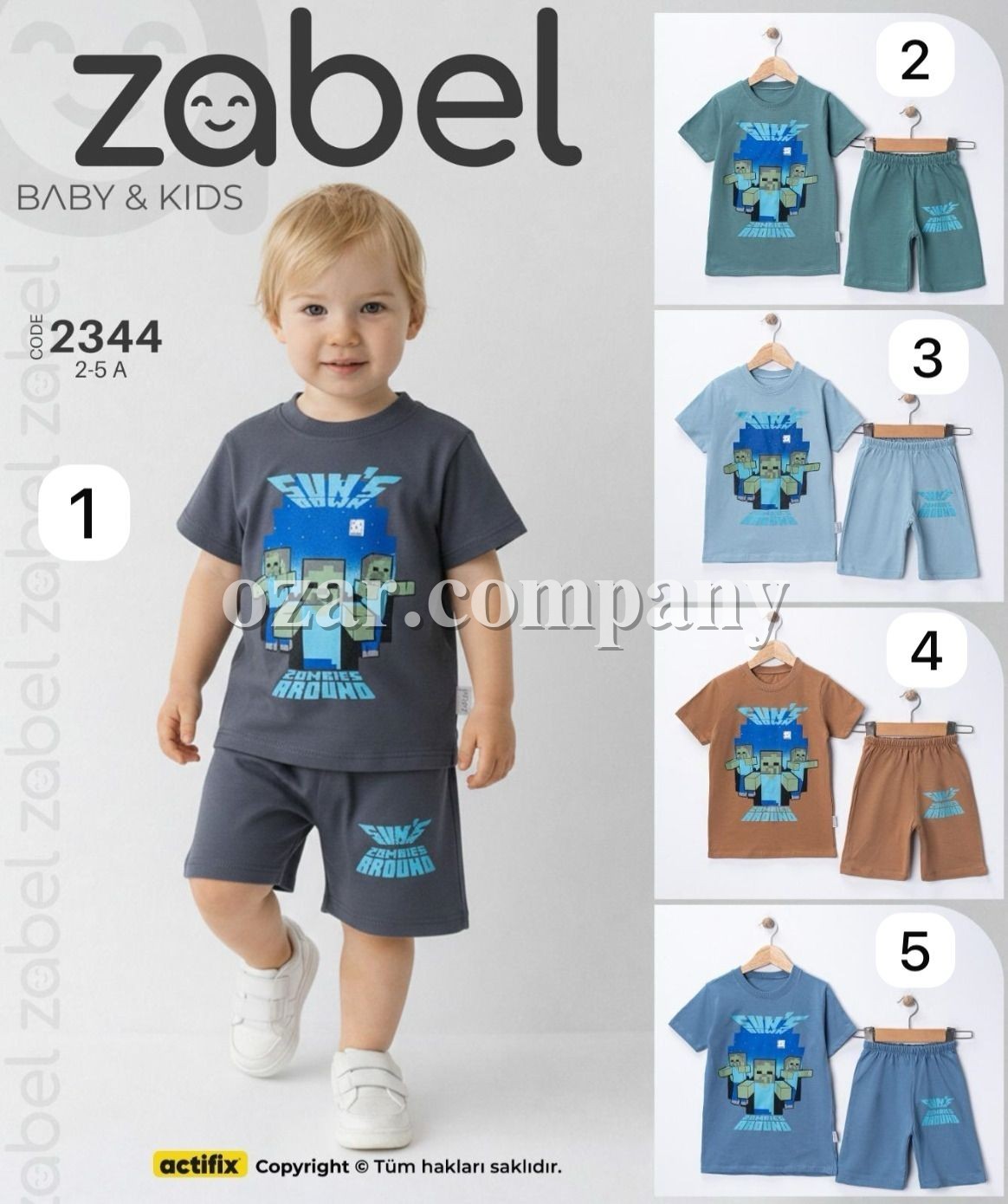 Костюм Для Мальчика Zabel (2-3-4-5лет)