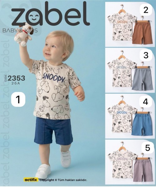 Костюм Для Мальчика Zabel (2-3-4-5лет)