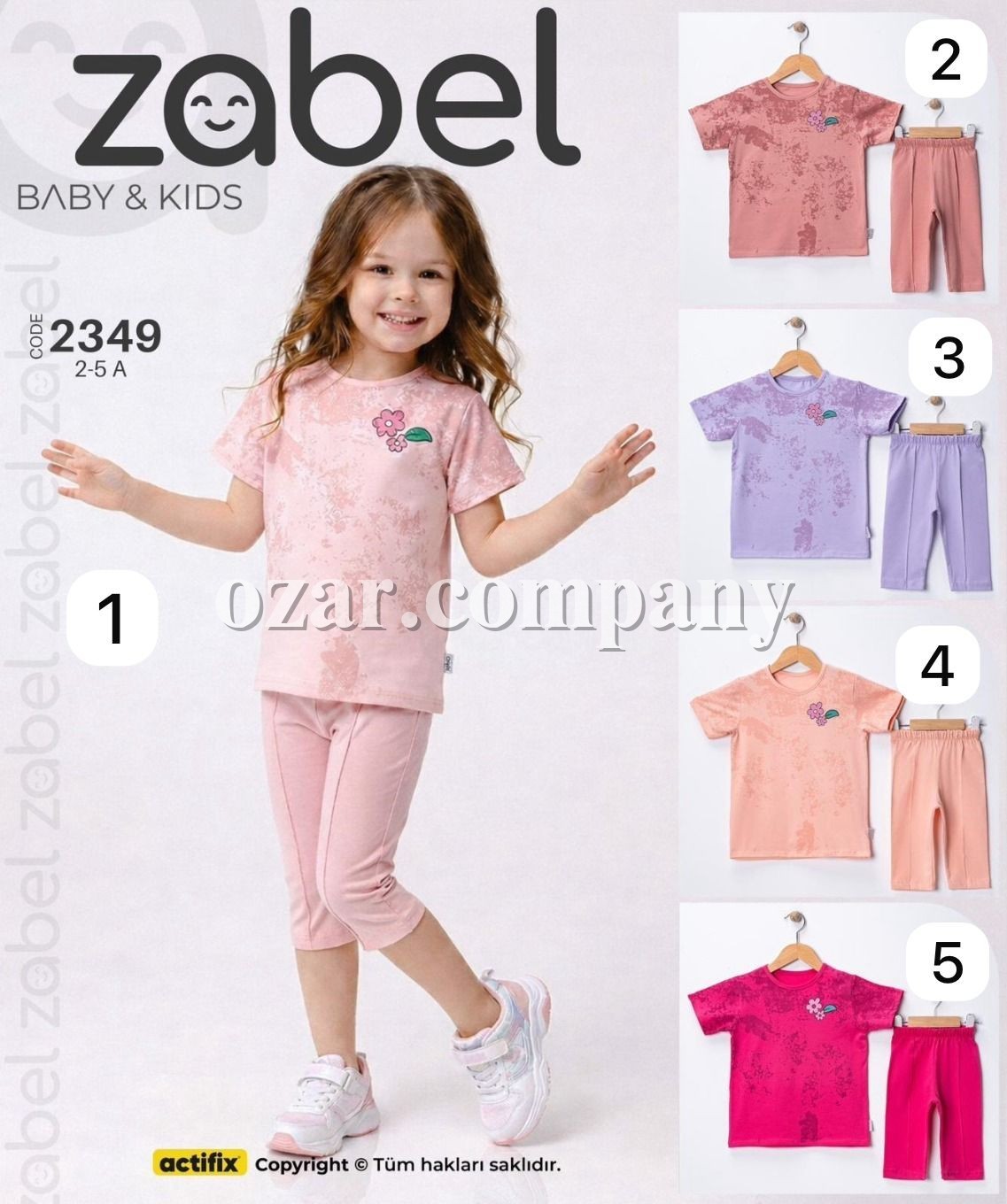 Костюм Для Девочки Zabel (2-3-4-5лет)