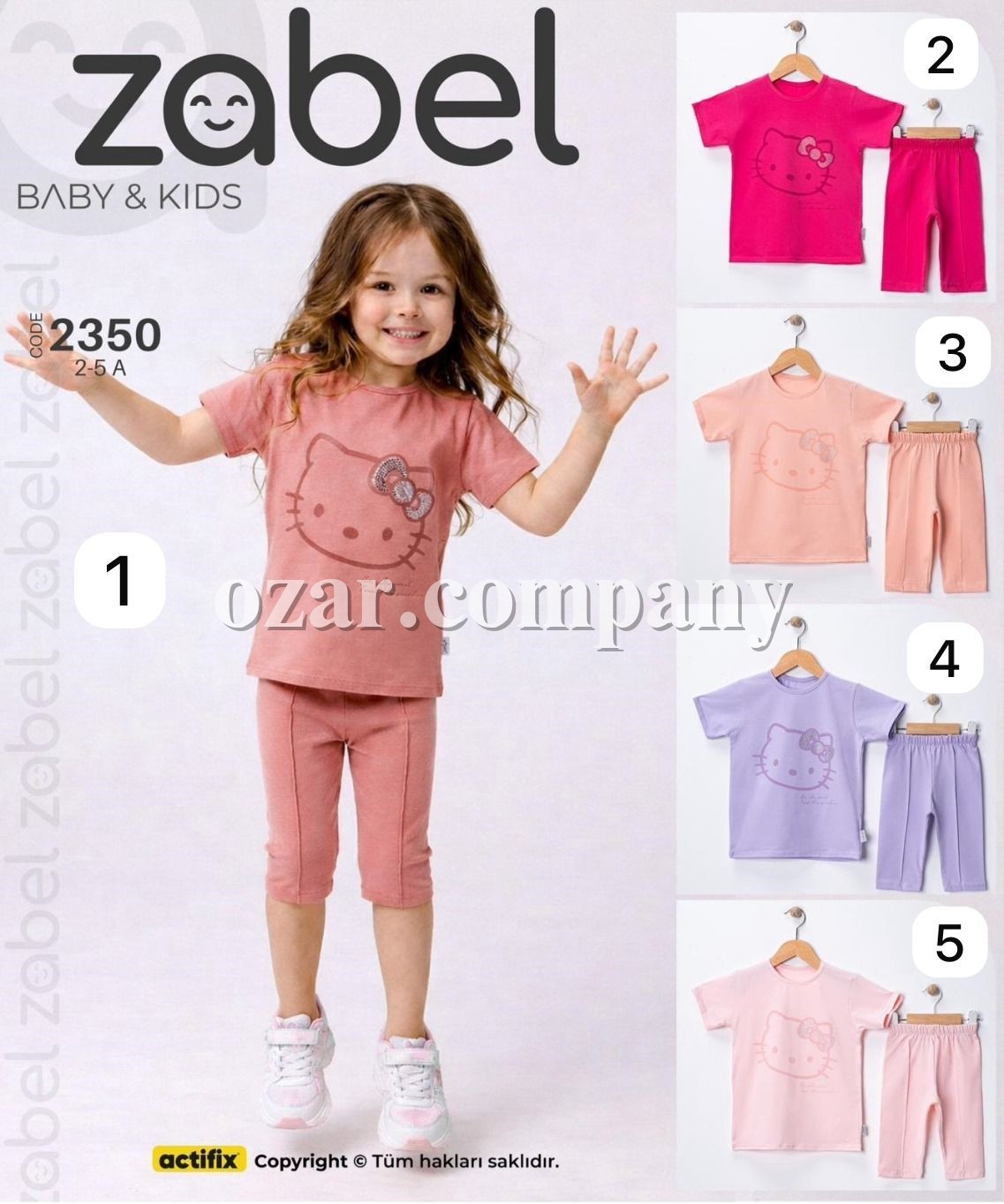 Костюм Для Девочки Zabel (2-3-4-5лет)