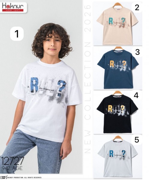 Футболка Для Мальчика Haknur (9-10-11-12лет)