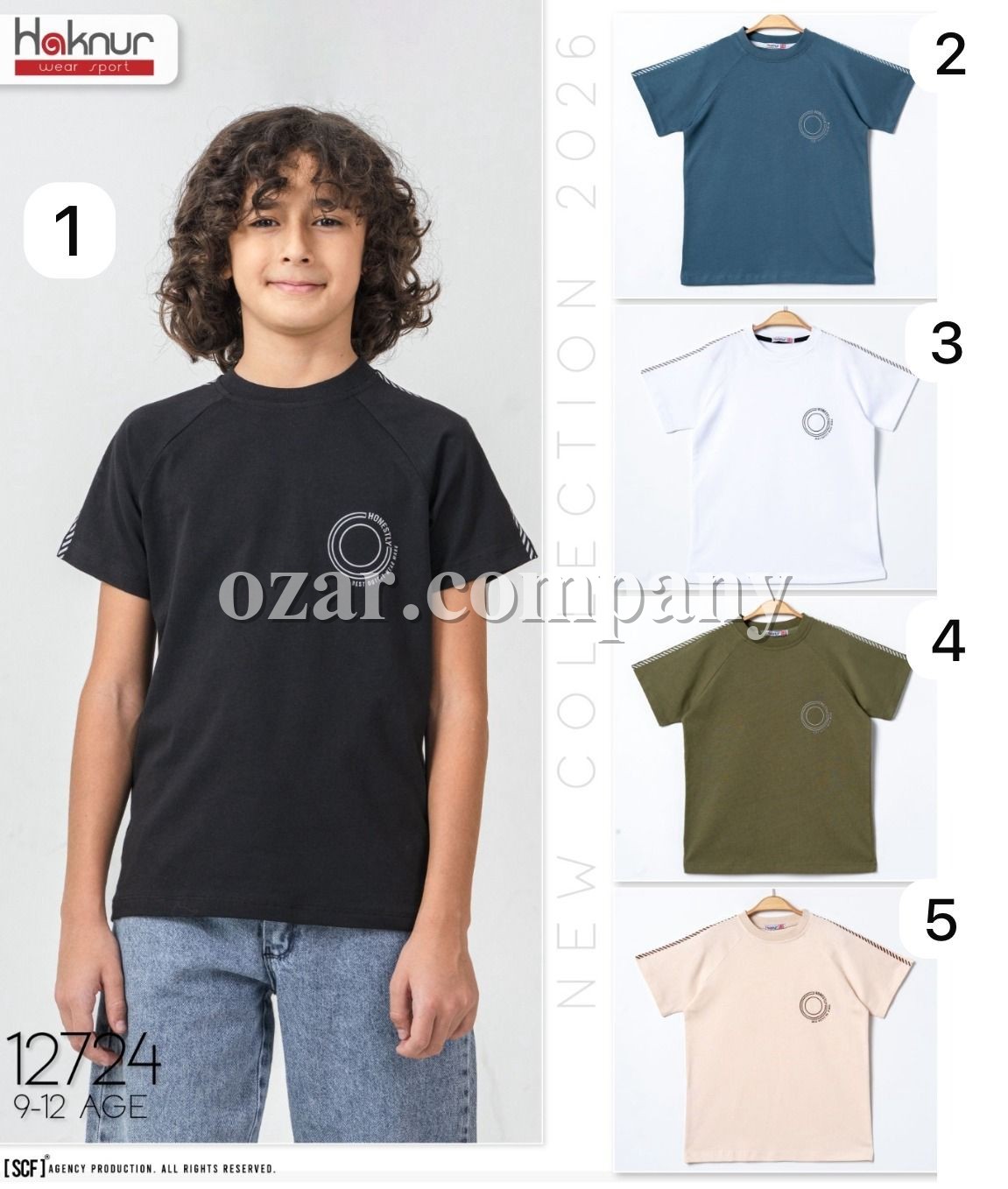 Футболка Для Мальчика Haknur (9-10-11-12лет)