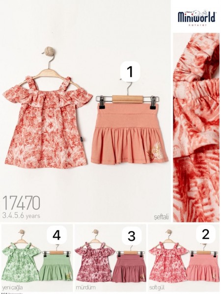 Костюм Для Девочки Miniworld (3-4-5-6лет) 