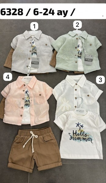 Костюм Тройка Для Мальчика Oryeda (6-12-18-24мес.)