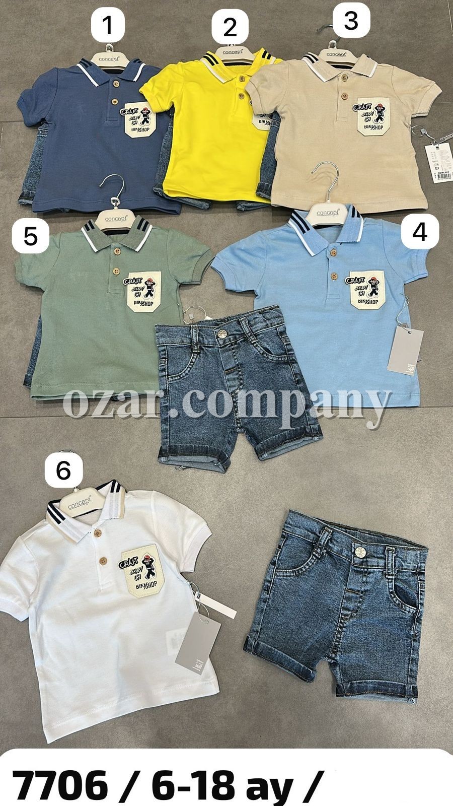 Костюм Для Мальчика Concept (6-9-12-18мес.)