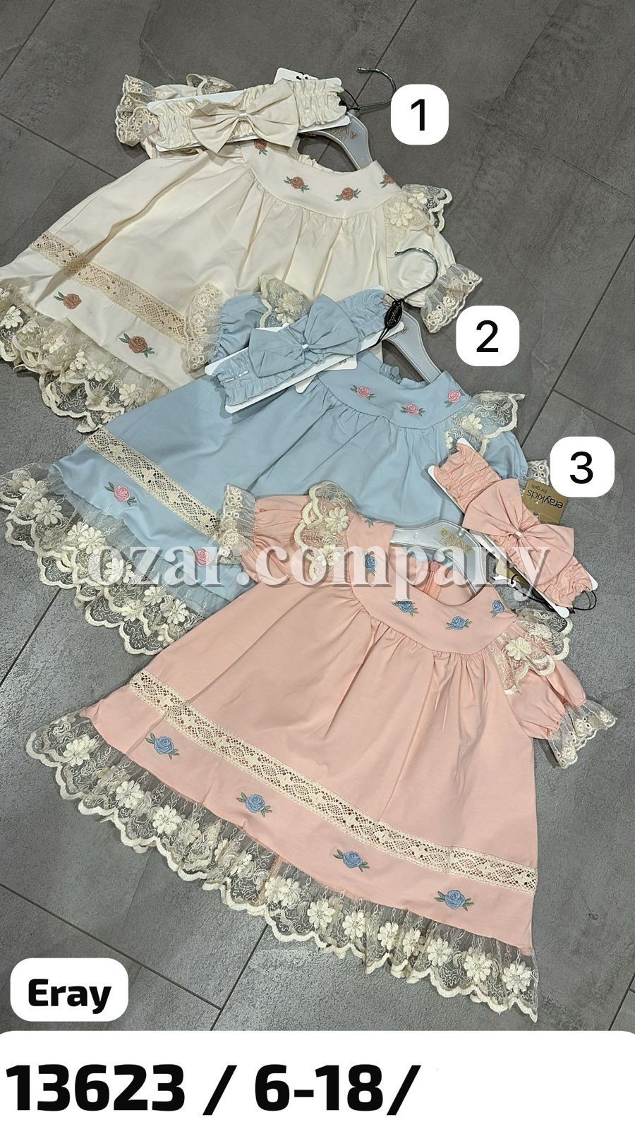 Платье Для Девочки Eray Kids (6-9-12-18мес.)