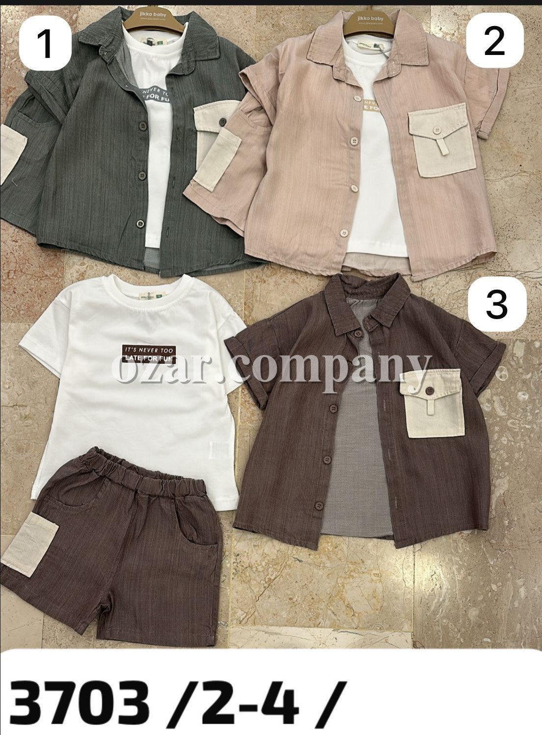 Костюм Тройка Для Мальчика Jikko Baby (2-3-4лет) 