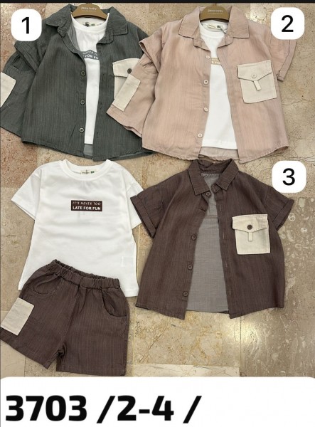 Костюм Тройка Для Мальчика Jikko Baby (2-3-4лет) 