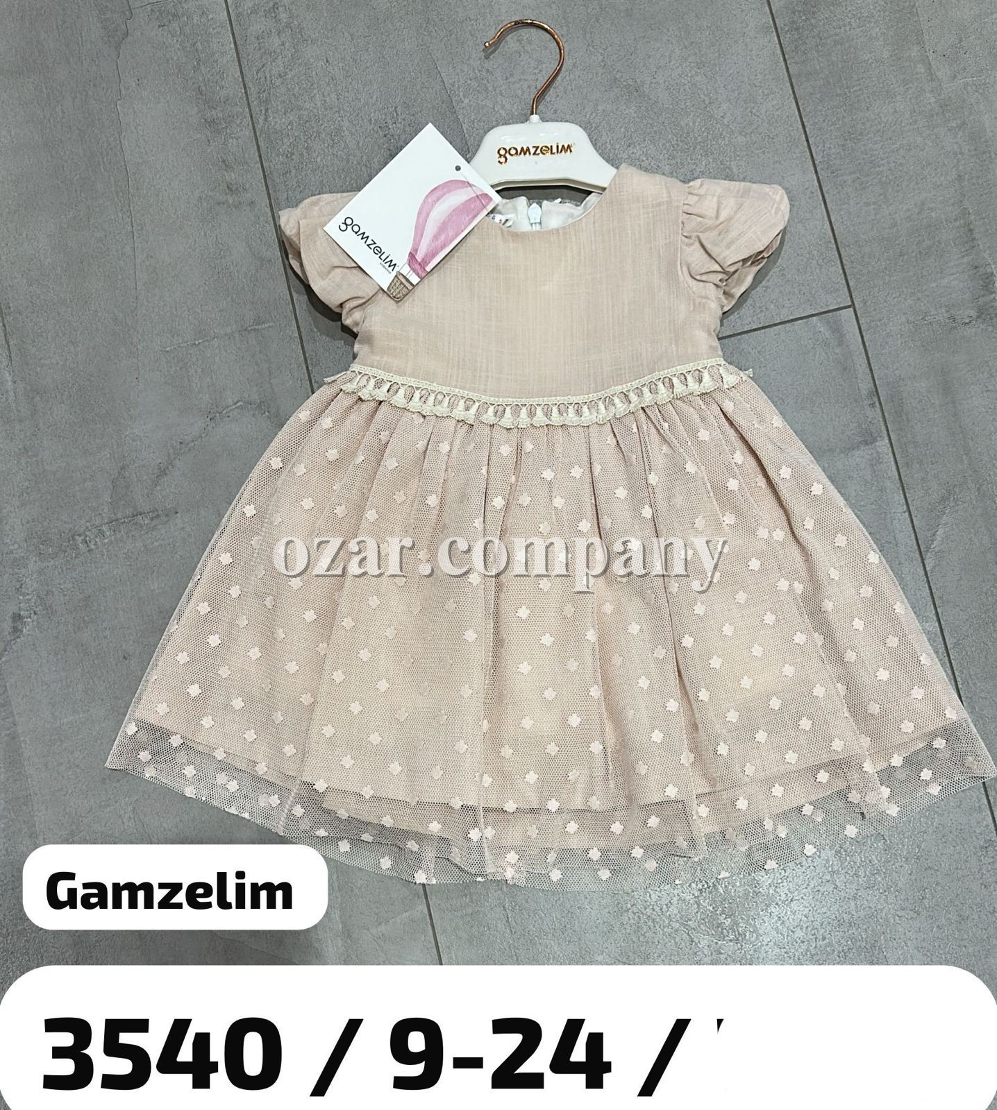 Платье Для Девочки Gamzelim (9-12-18-24мес.)