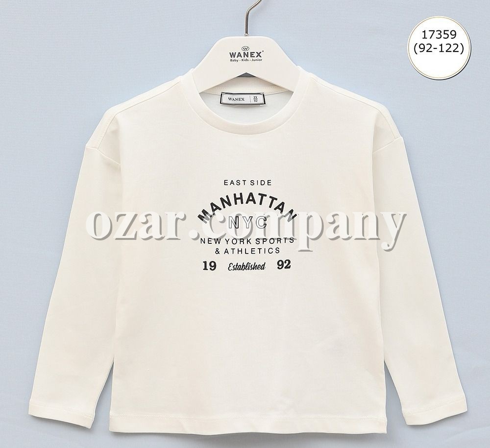 Свитшот Для Мальчика Wanex (2-3-4-5-6-7лет) 