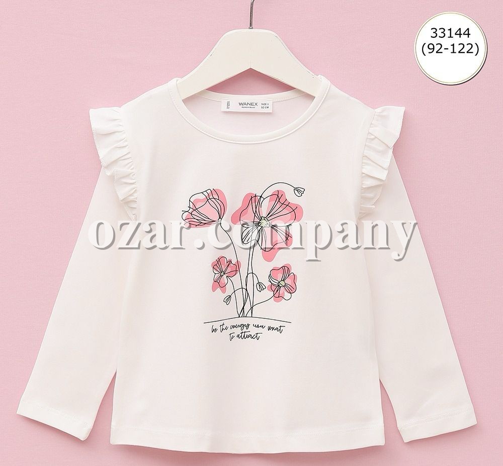 Свитшот Для Девочки Wanex (2-3-4-5-6-7лет) 