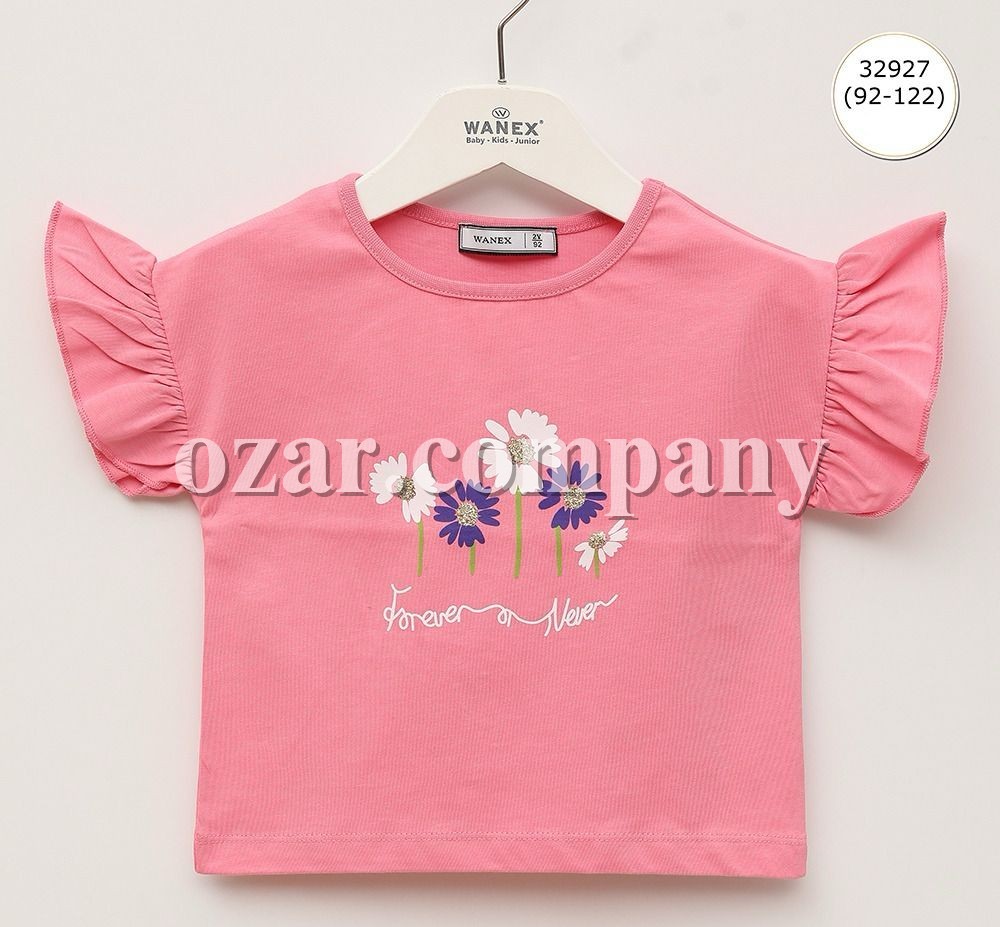 Футболка Для Девочки Wanex (2-3-4-5-6-7лет) 