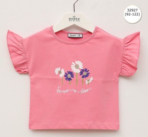 Футболка Для Девочки Wanex (2-3-4-5-6-7лет) 