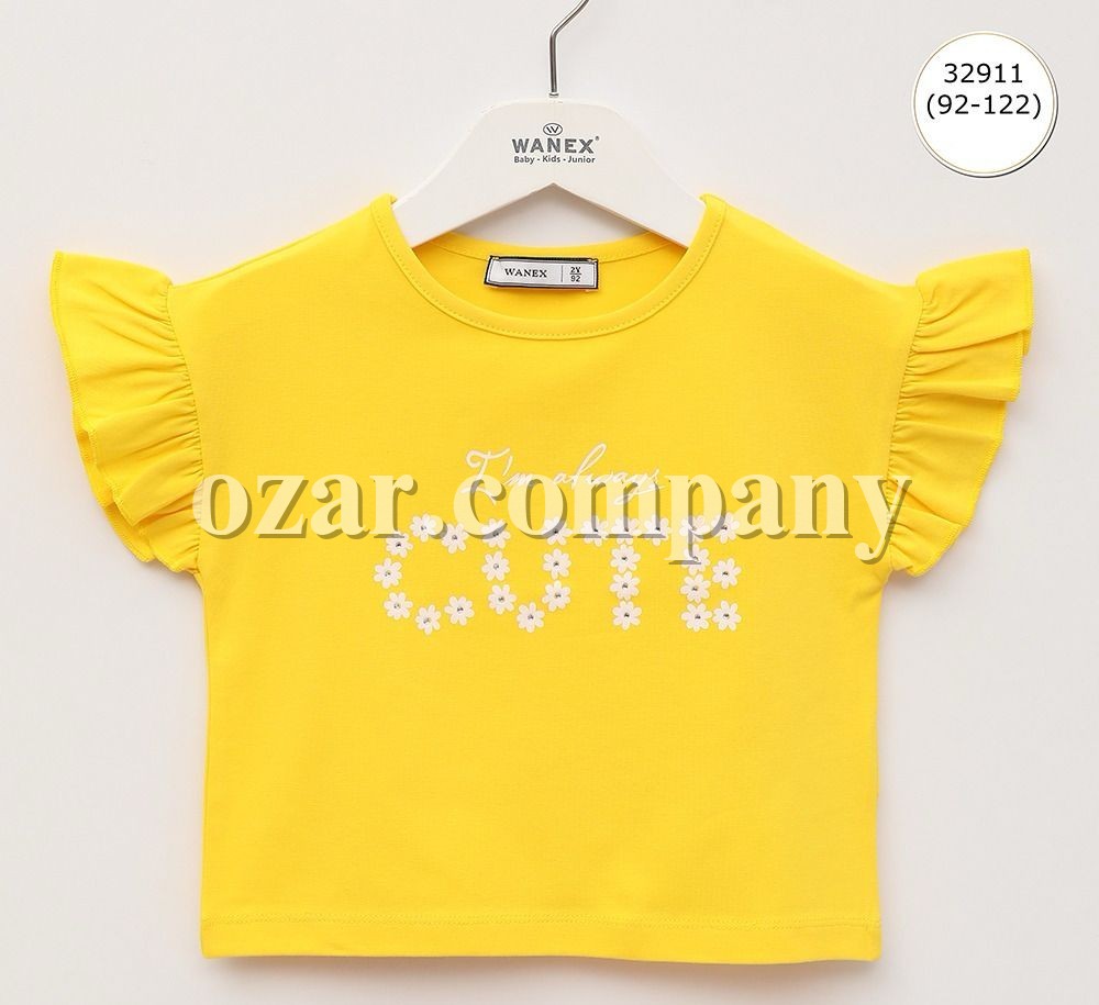 Футболка Для Девочки Wanex (2-3-4-5-6-7лет) 