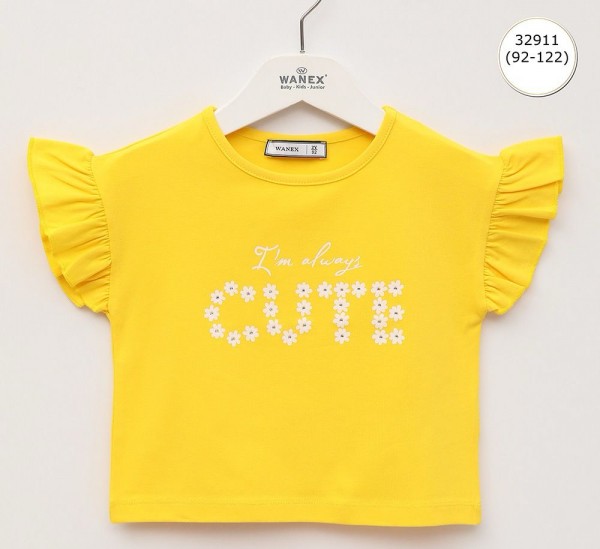 Футболка Для Девочки Wanex (2-3-4-5-6-7лет) 