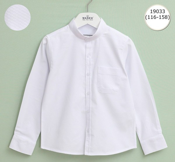 Школьная Рубашка Для Мальчика Wanex (6-7-8-9-10-11-12-13лет) 