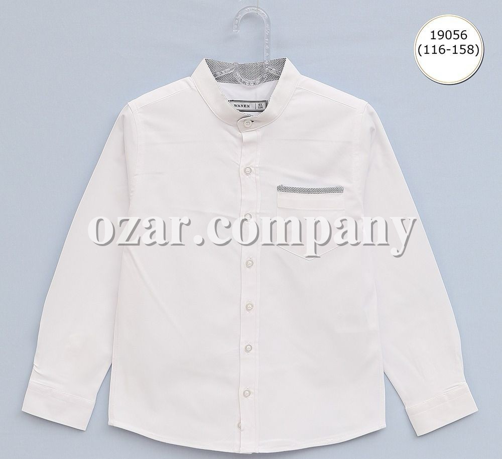 Школьная Рубашка Для Мальчика Wanex (6-7-8-9-10-11-12-13лет) 