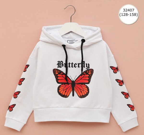 Худи Для Девочки Wanex (8-9-10-11-12-13лет) 