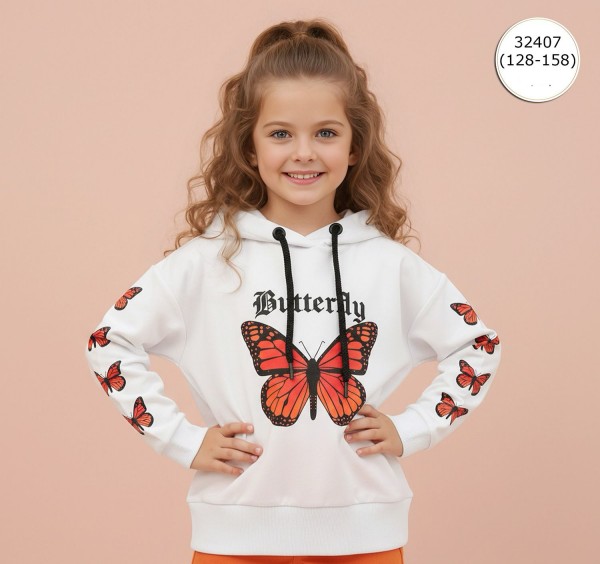 Худи Для Девочки Wanex (8-9-10-11-12-13лет) 