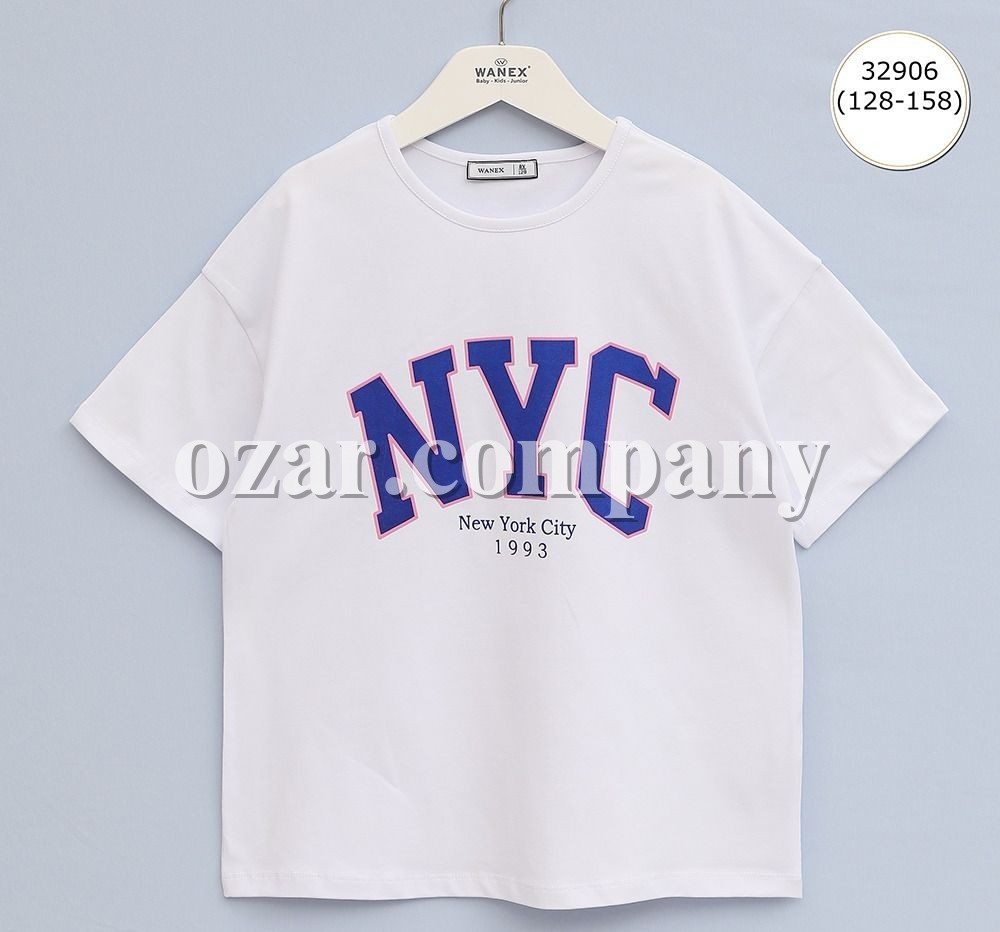 Футболка Для Девочки Wanex (8-9-10-11-12-13лет) 