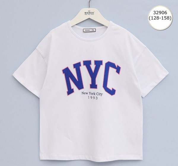 Футболка Для Девочки Wanex (8-9-10-11-12-13лет) 