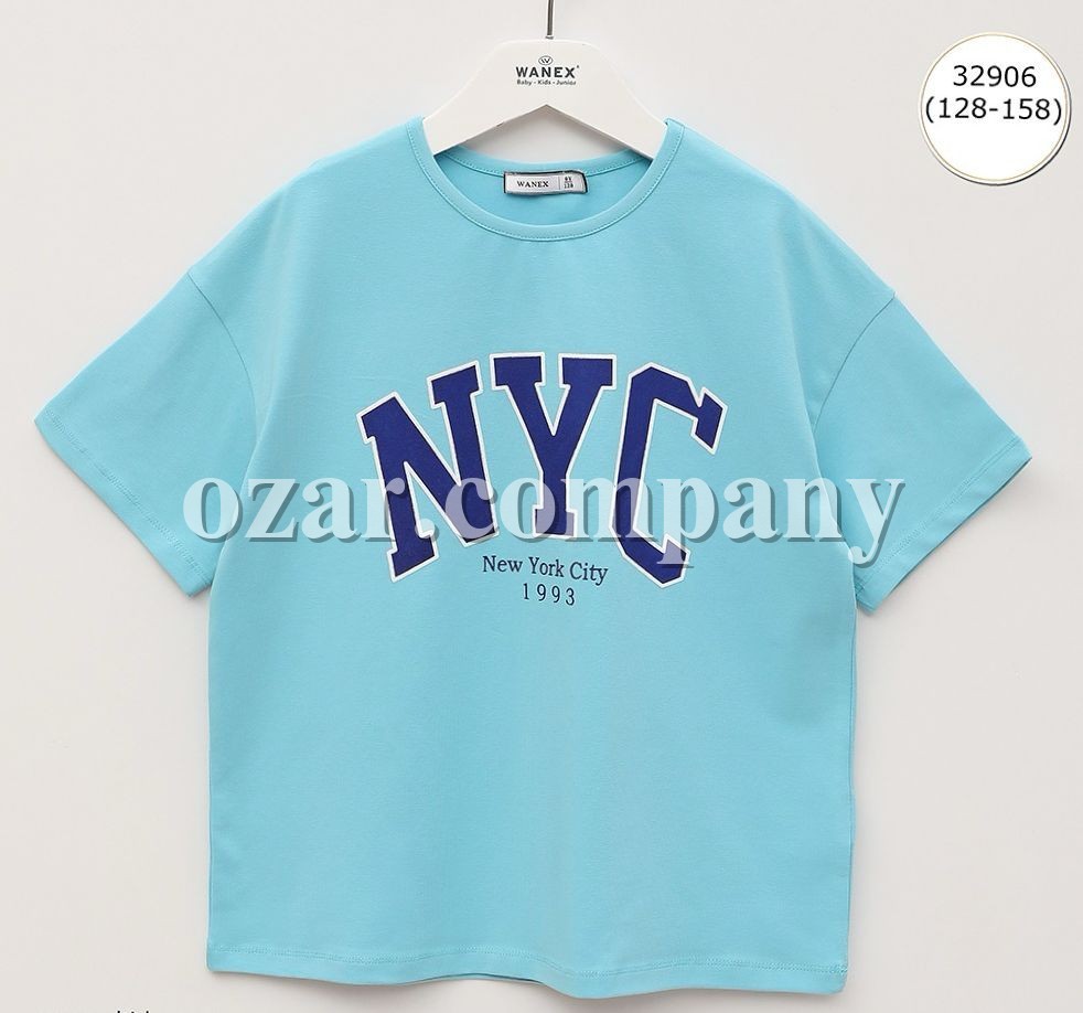 Футболка Для Девочки Wanex (8-9-10-11-12-13лет) 