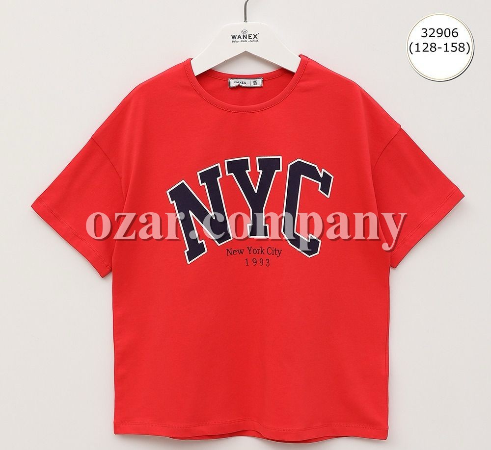 Футболка Для Девочки Wanex (8-9-10-11-12-13лет) 