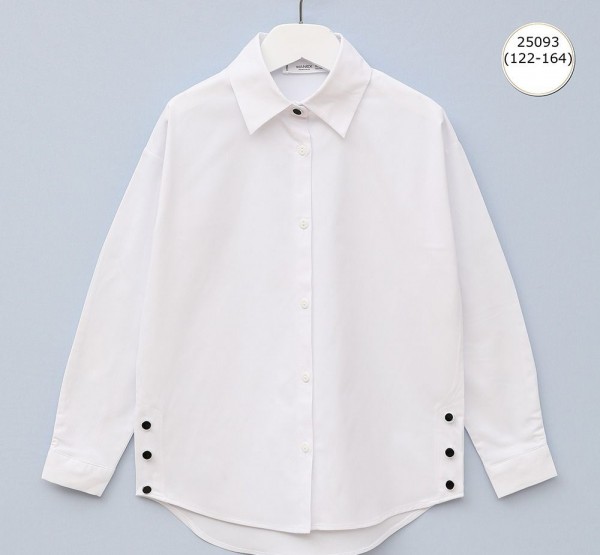 Школьная Рубашка Для Девочки Wanex (7-8-9-10-11-12-13-14лет) 