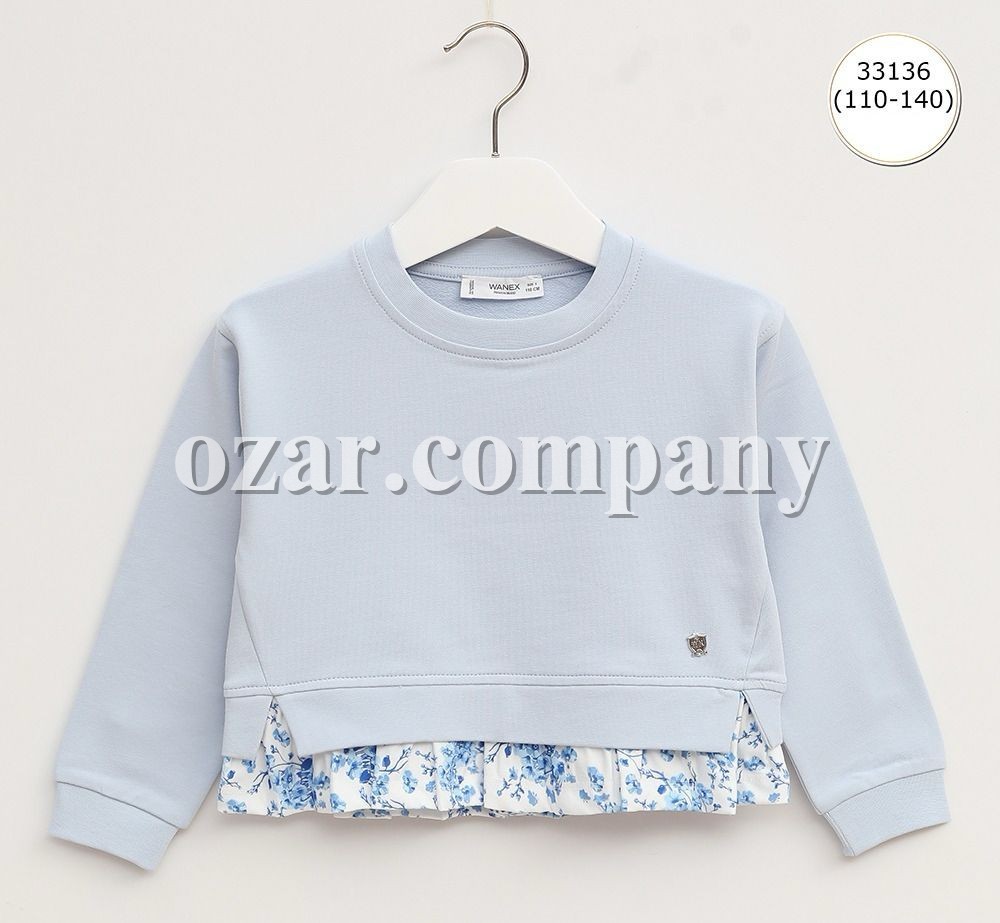 Свитшот Для Девочки Wanex (5-6-7-8-9-10лет) 