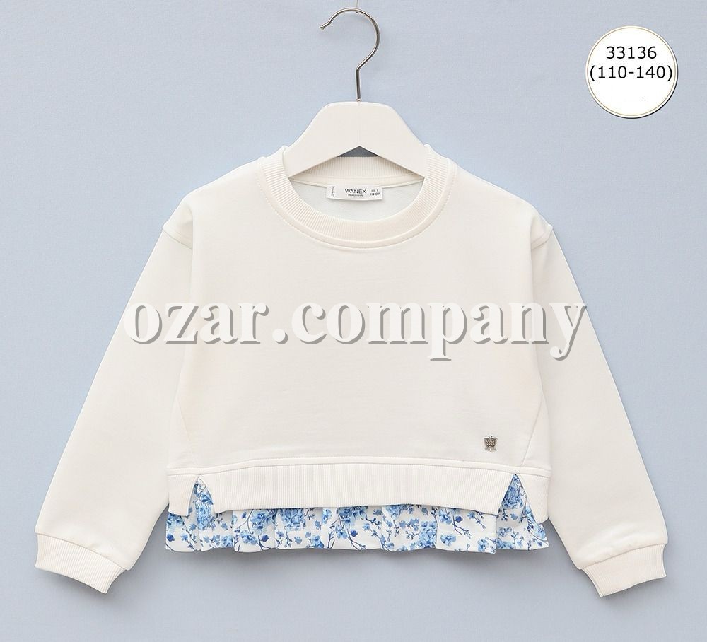 Свитшот Для Девочки Wanex (5-6-7-8-9-10лет) 