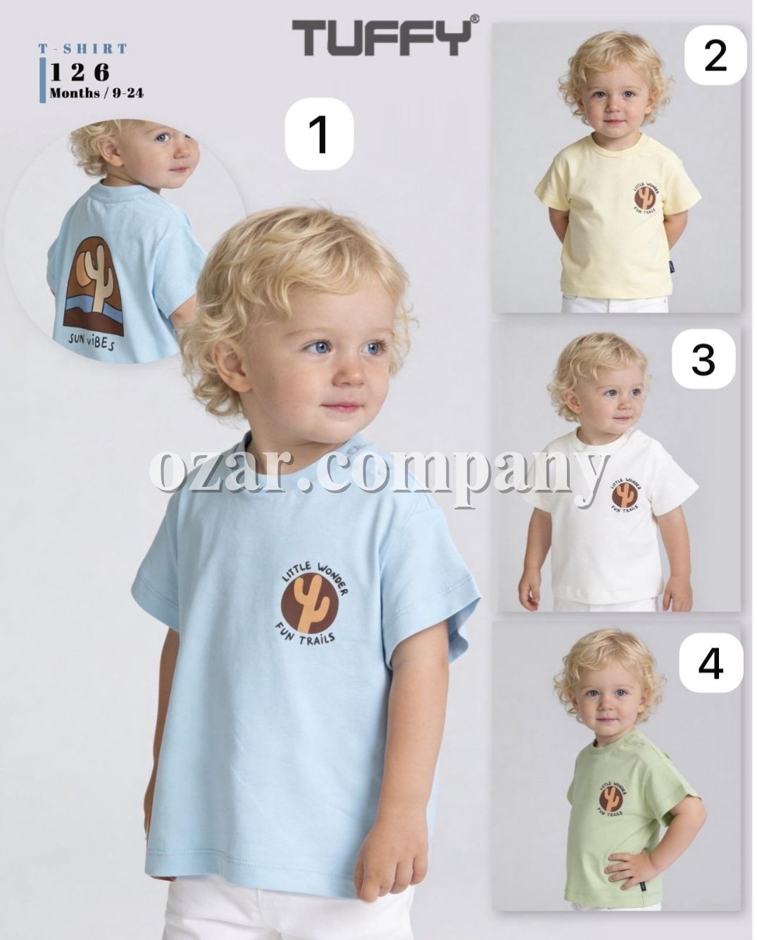 Футболка Для Мальчика Tuffy (9-12-18-24мес.)
