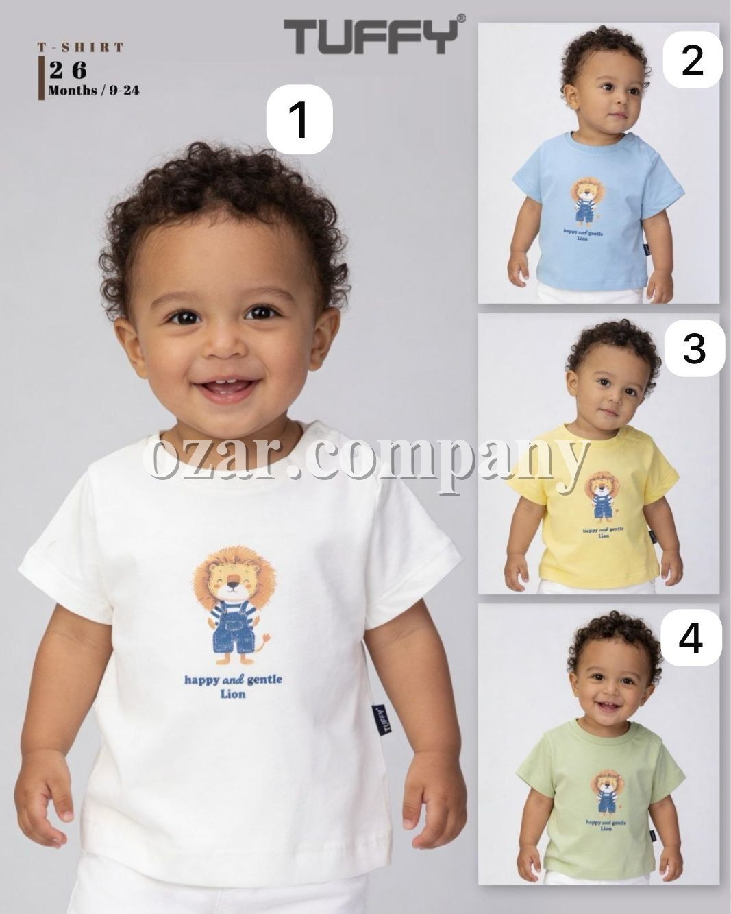 Футболка Для Мальчика Tuffy (9-12-18-24мес.)