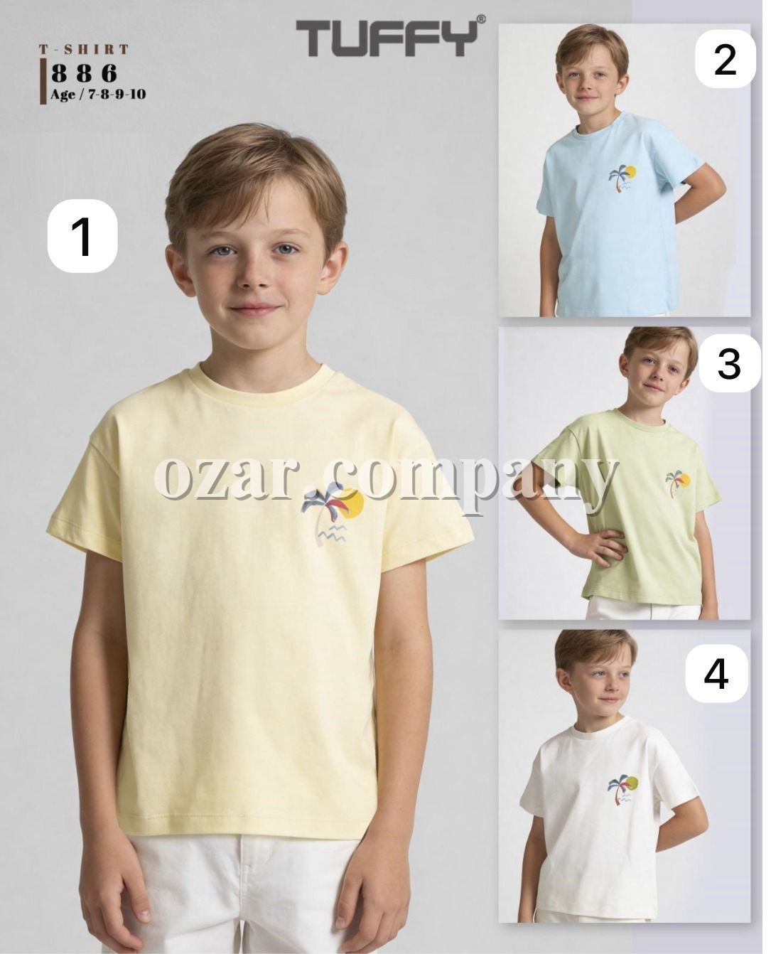 Футболка Для Мальчика Tuffy (7-8-9-10лет)