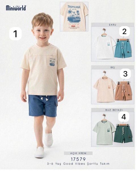 Костюм Для Мальчика Miniworld (3-4-5-6лет) 