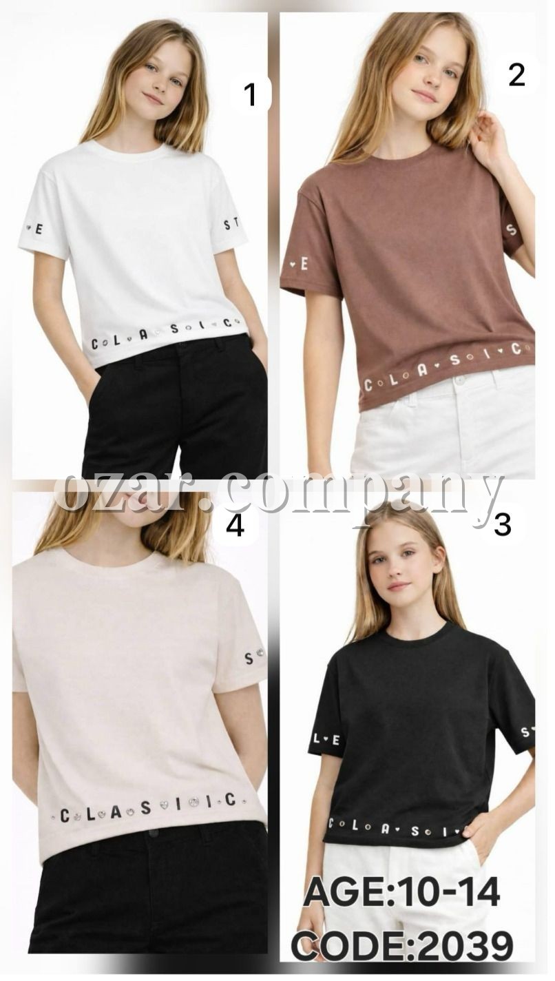 Футболка Для Девочки (10-11-12-13-14лет) 