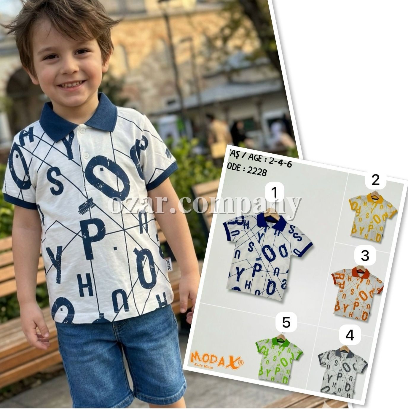 Футболка Для Мальчика Modax (2-4-6лет)